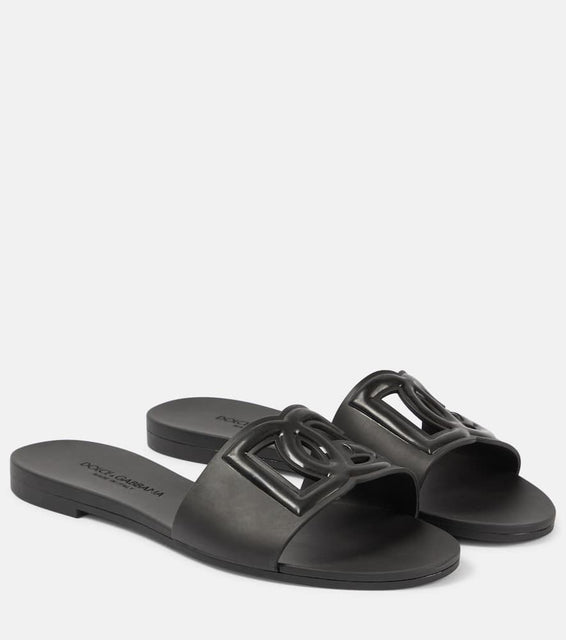 Dolce&Gabbana DG cutout slides
