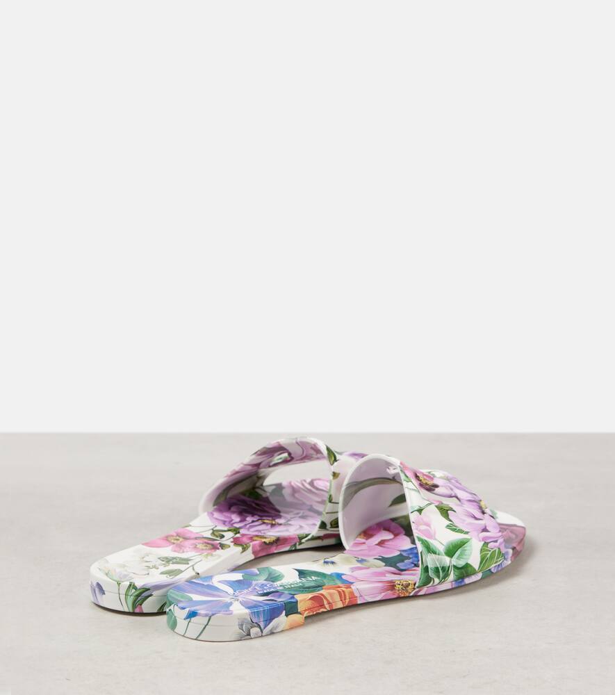 Dolce&Gabbana DG floral cutout sandals