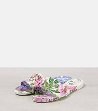 Dolce&Gabbana DG floral cutout sandals