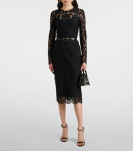 Dolce&Gabbana DG lace midi dress