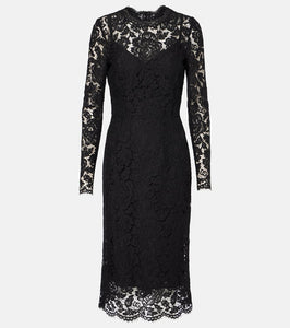 Dolce&Gabbana DG lace midi dress