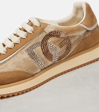 Dolce&Gabbana DG leather-trimmed sneakers