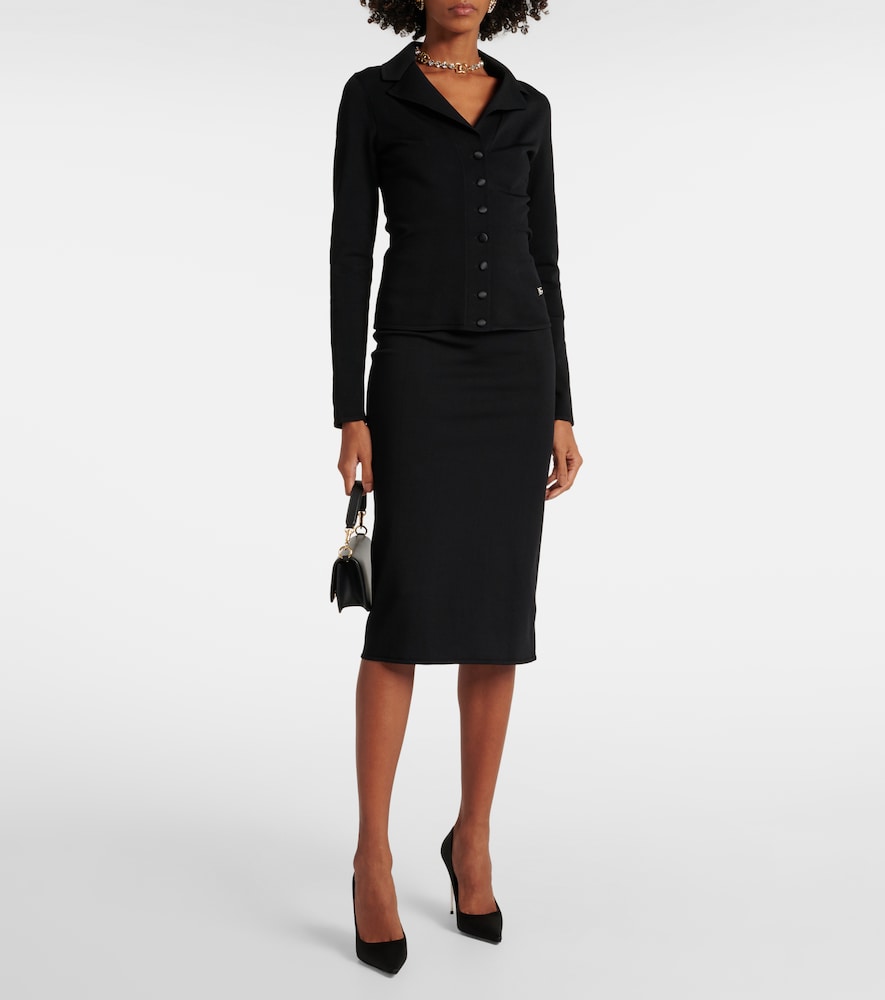 Dolce&Gabbana DG midi skirt