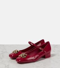Dolce&Gabbana DG patent leather Mary Jane pumps