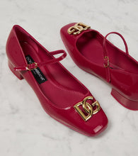 Dolce&Gabbana DG patent leather Mary Jane pumps