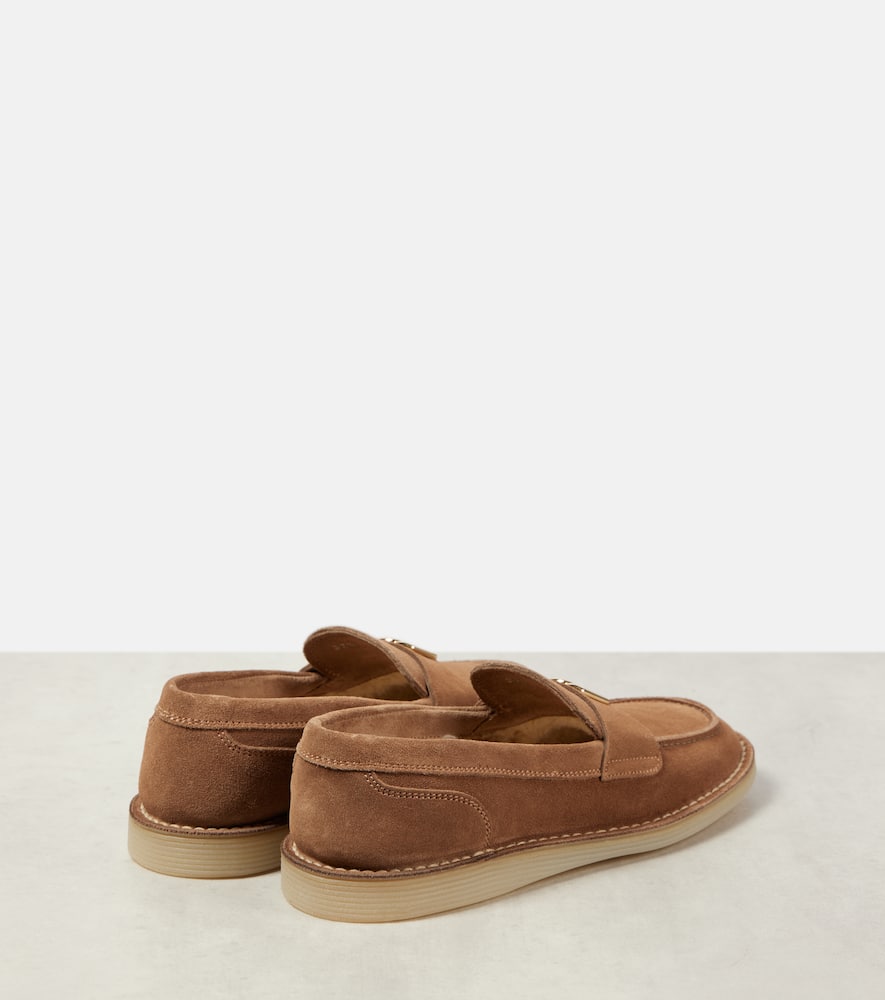 Dolce&Gabbana DG suede loafers