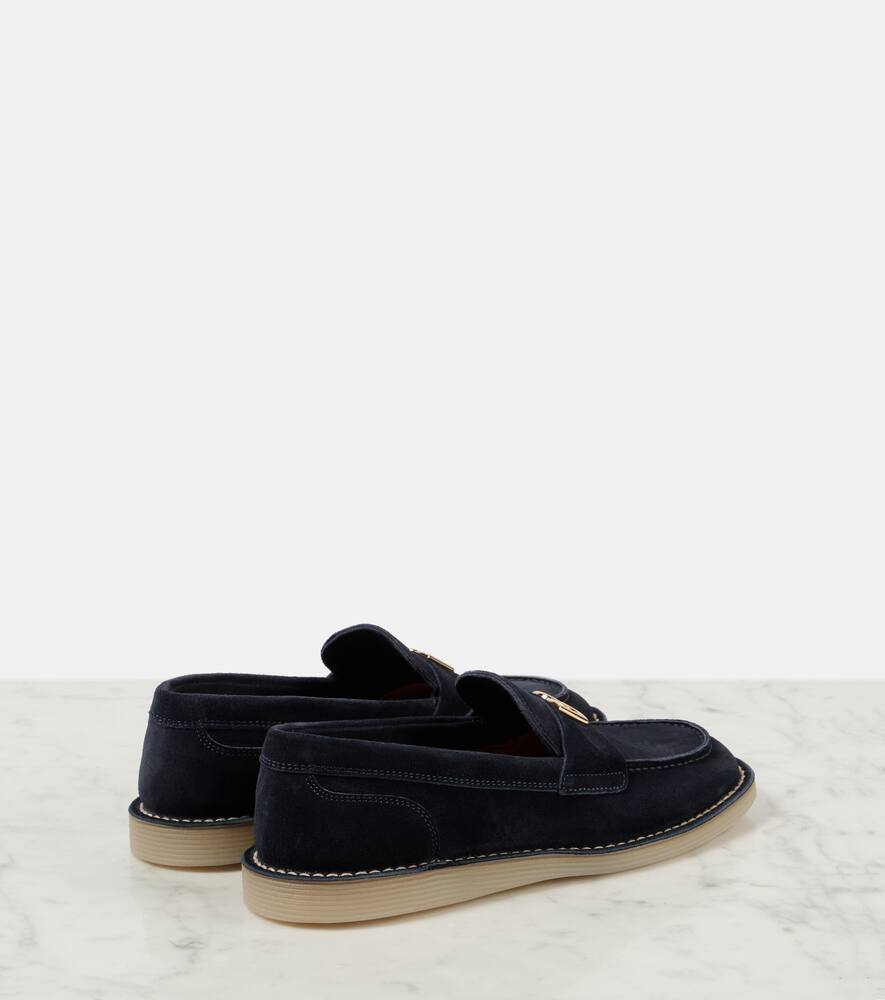 Dolce&Gabbana DG suede loafers