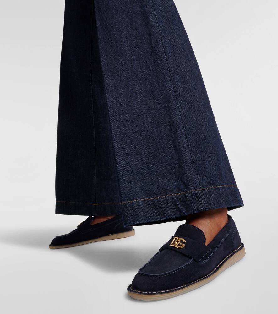 Dolce&Gabbana DG suede loafers