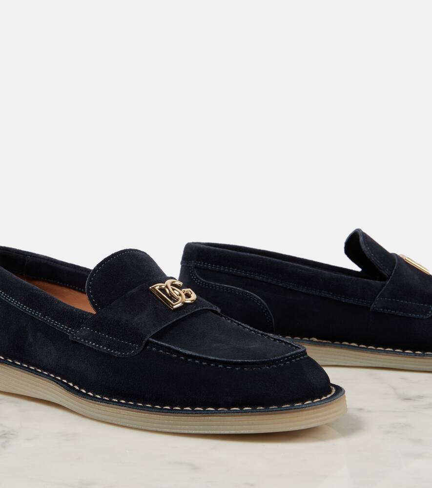 Dolce&Gabbana DG suede loafers