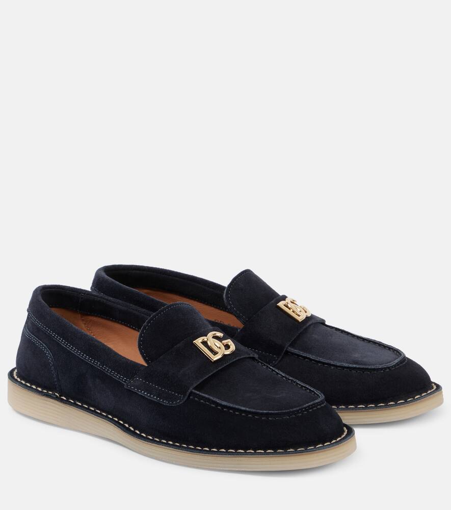 Dolce&Gabbana DG suede loafers