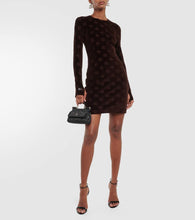 Dolce&Gabbana DG velvet minidress
