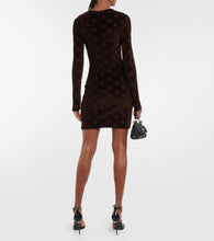Dolce&Gabbana DG velvet minidress