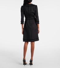 Dolce&Gabbana DG wool-blend boucl√É¬© midi dress