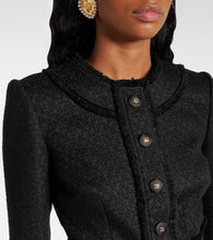 Dolce&Gabbana DG wool-blend boucl√É¬© midi dress