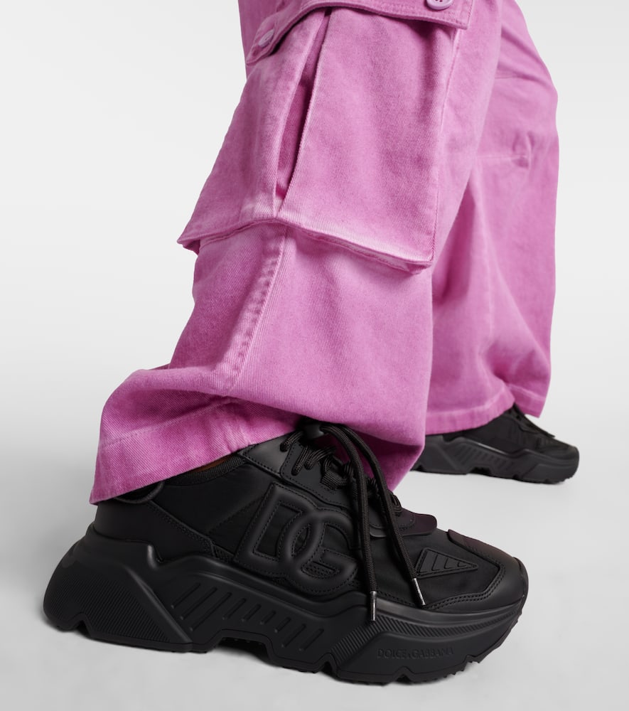 Dolce&Gabbana Daymaster suede-trimmed sneakers