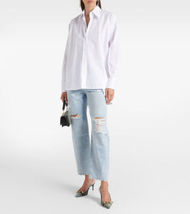 Dolce&Gabbana Denim slingback pumps