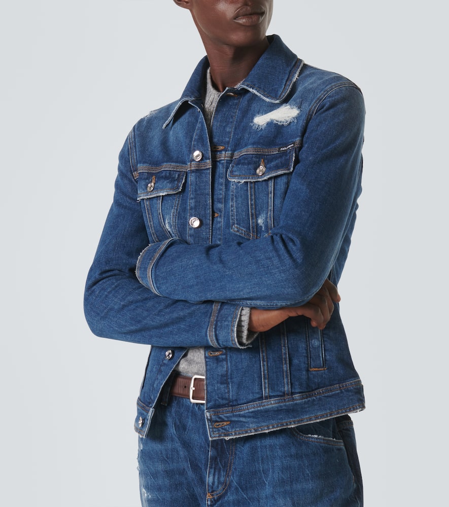 Dolce&Gabbana Distressed denim jacket