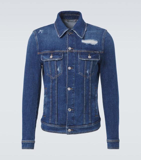 Dolce&Gabbana Distressed denim jacket