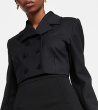 Dolce&Gabbana Double-breasted cropped blazer