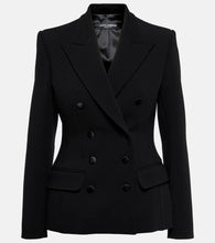 Dolce&Gabbana Double-breasted wool-blend jacket