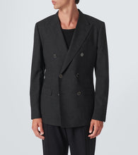 Dolce&Gabbana Double-breasted wool suit jacket
