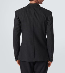 Dolce&Gabbana Double-breasted wool suit jacket