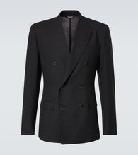 Dolce&Gabbana Double-breasted wool suit jacket