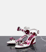 Dolce&Gabbana Embellished leather sandals
