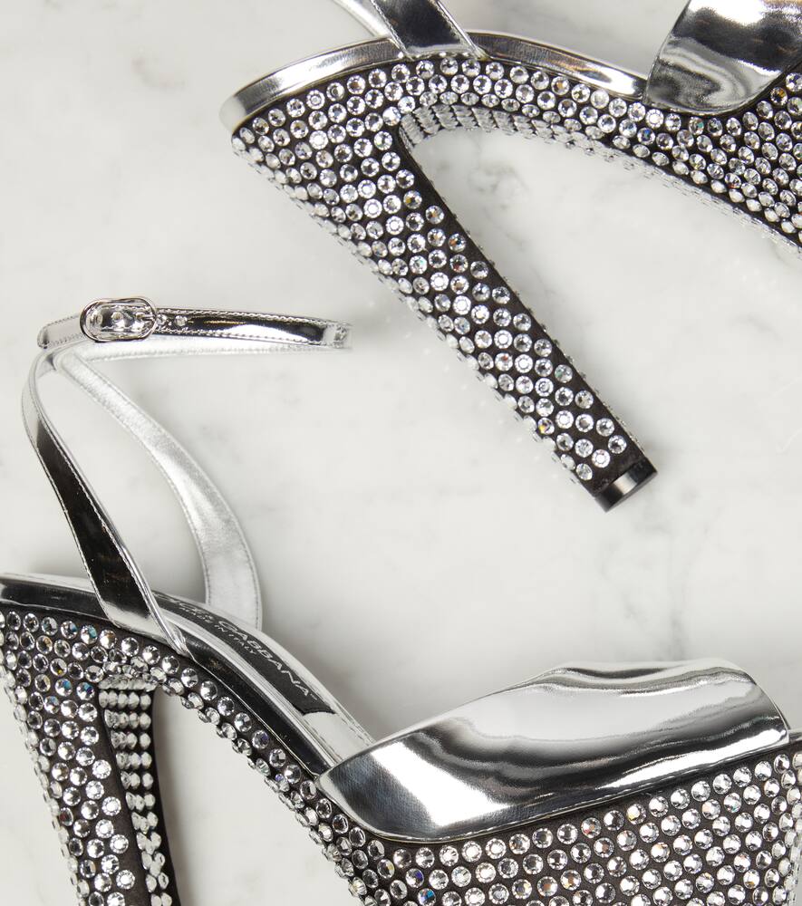 Dolce&Gabbana Embellished platform sandals