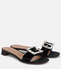 Dolce&Gabbana Embellished velvet slides