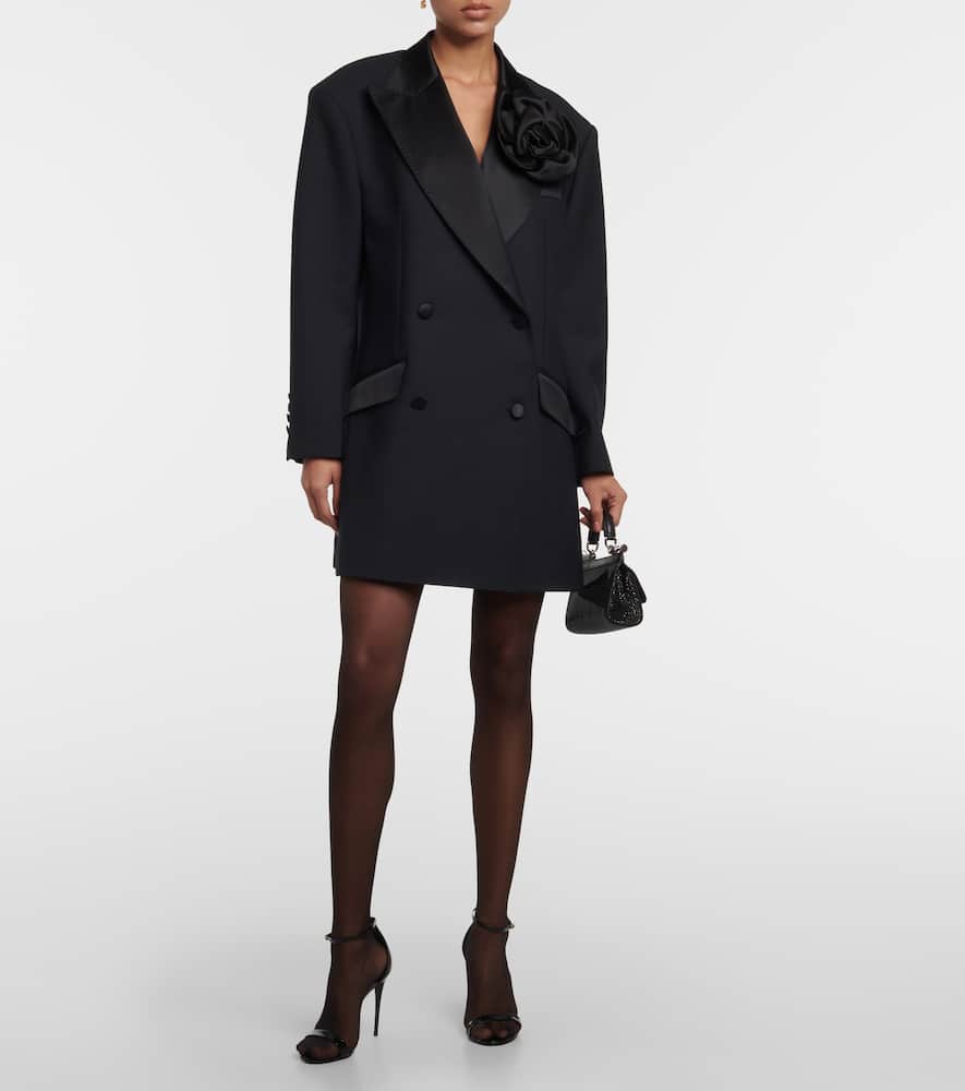 Dolce&Gabbana Floral-appliqu√É¬© blazer