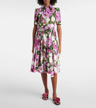 Dolce&Gabbana Floral-appliqu√É¬© brocade slides