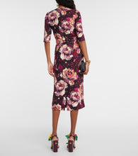 Dolce&Gabbana Floral cady midi dress