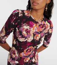 Dolce&Gabbana Floral cady midi dress