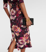 Dolce&Gabbana Floral cady midi dress