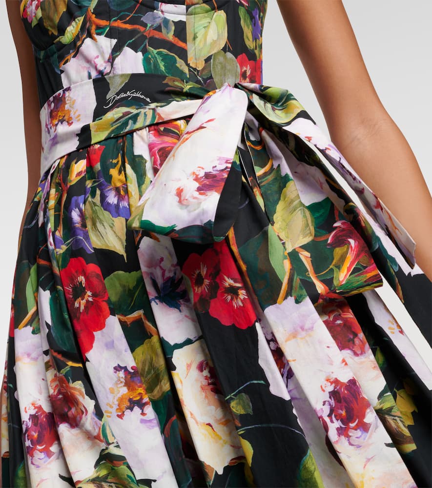 Dolce&Gabbana Floral cotton gown