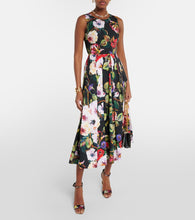 Dolce&Gabbana Floral cotton midi dress