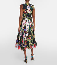 Dolce&Gabbana Floral cotton midi dress