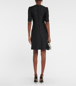 Dolce&Gabbana Floral jacquard midi dress