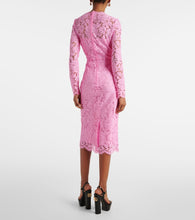 Dolce&Gabbana Floral lace midi dress