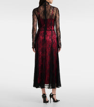 Dolce&Gabbana Floral lace midi dress