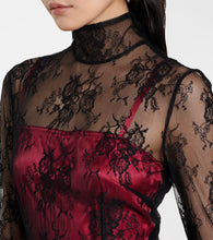 Dolce&Gabbana Floral lace midi dress