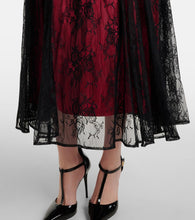 Dolce&Gabbana Floral lace midi dress