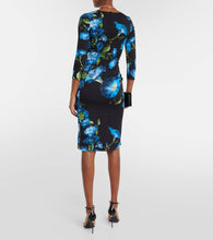Dolce&Gabbana Floral silk-blend midi dress