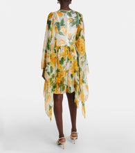 Dolce&Gabbana Floral silk chiffon minidress