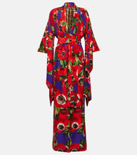 Dolce&Gabbana Floral silk robe - Dolce&Gabbana 花卉真丝睡袍