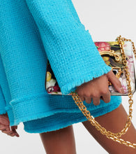 Dolce&Gabbana Fringed wool-blend tweed jacket