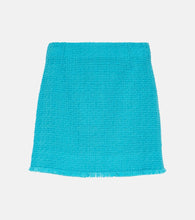Dolce&Gabbana Fringed wool-blend tweed miniskirt - Dolce&Gabbana 流苏羊毛混纺粗花呢迷你裙