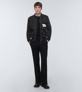 Dolce&Gabbana Garment-dyed cotton jacket