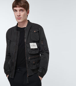 Dolce&Gabbana Garment-dyed cotton jacket